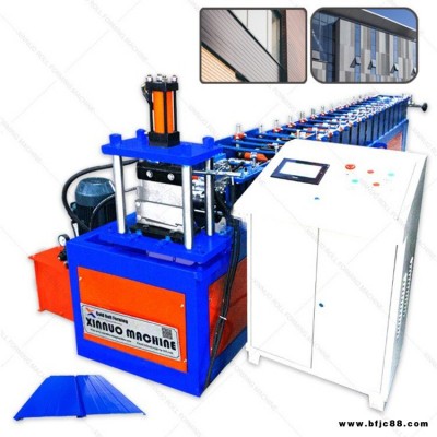 華宇廠家出售掛板成型機(jī) 掛板成型機(jī) 掛板壓型設(shè)備 快拼房掛板壓瓦機(jī) 壓掛板機(jī)
