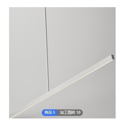 定制長條吊燈led餐廳燈簡約現代客廳燈具北歐飯廳辦公室燈飾