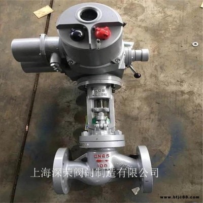 上海深榮 J941H電動(dòng)截止閥 管道截止閥 可非標(biāo)定制各種材質(zhì)