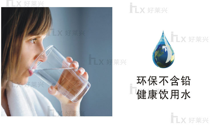 廣東江門廠家 304無鉛不銹鋼止水閥冷熱水龍頭分水閥 4分雙用角閥示例圖5