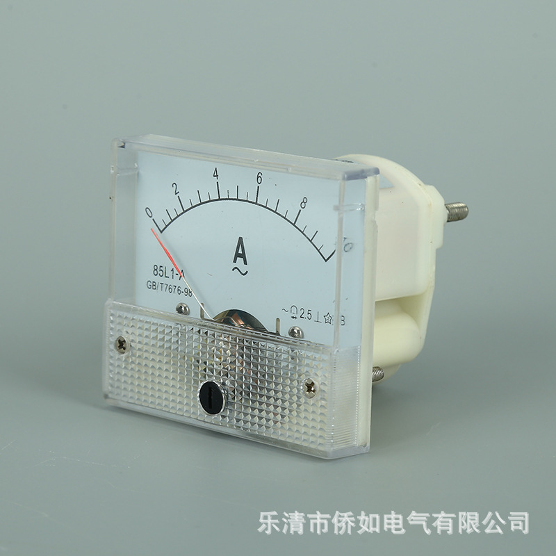 指針交流電表 85L1-A機械式指針電流表 交流指針表 電流表示例圖3