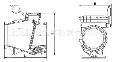 HH44H、HH44X微阻緩閉止回閥示例圖1